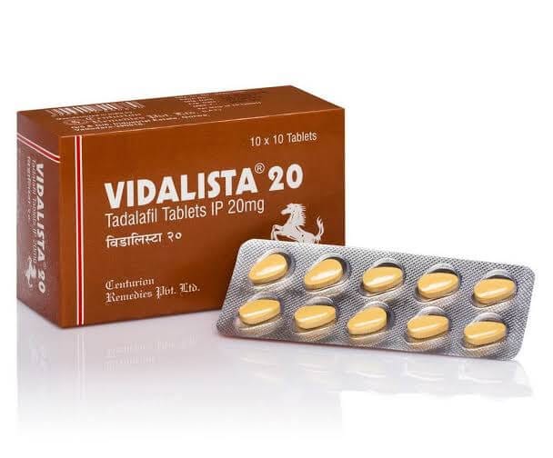 Vidalista 20mg (Cialis) 10 tab